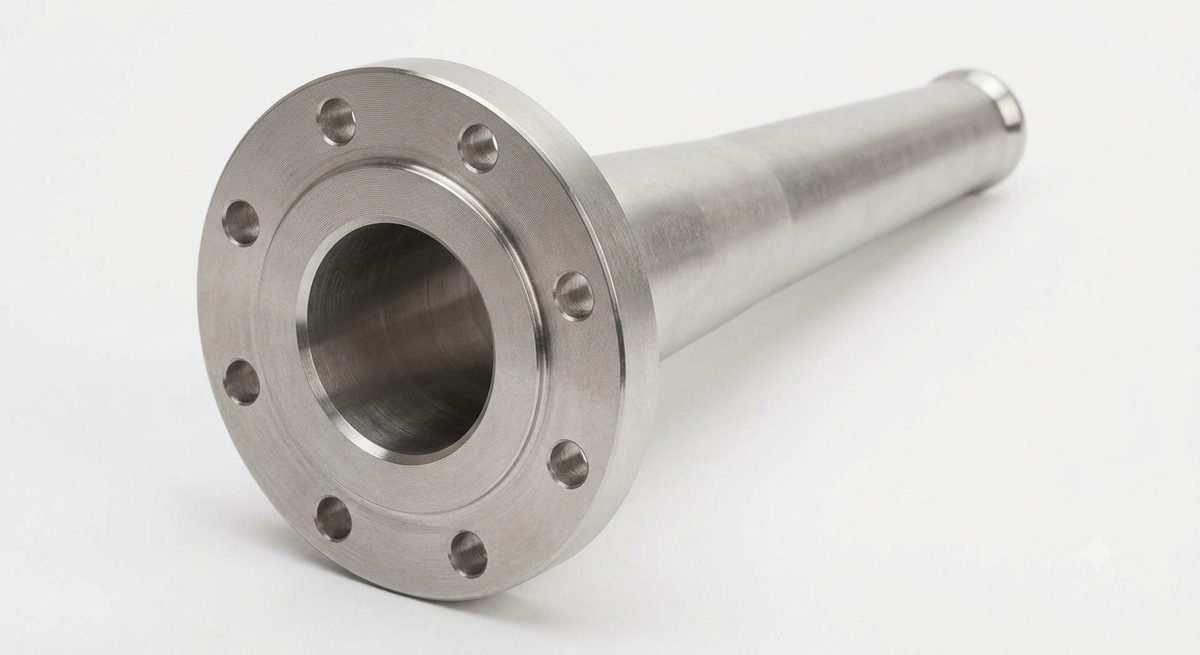 Nickel 200 Long Weld Neck Flange - Ragnar Metals & Tubes